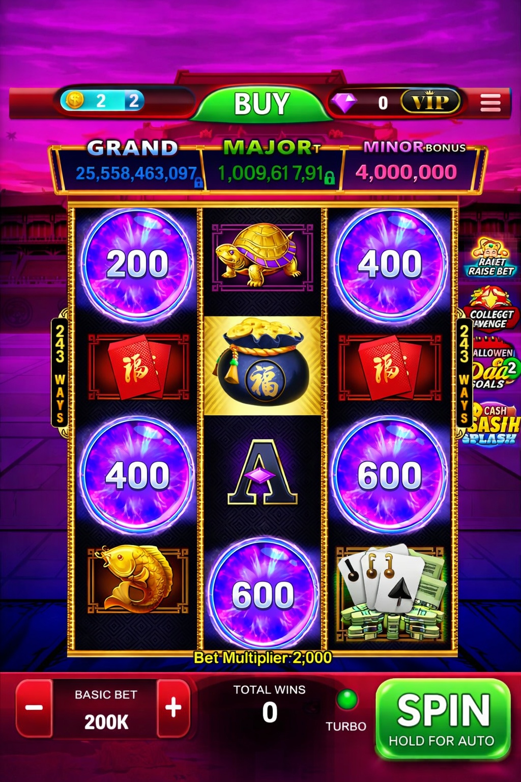 Vera Casino game